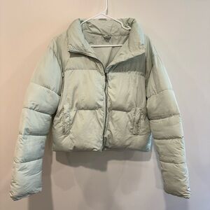 Double Zero Mint Puffy Coat Size S